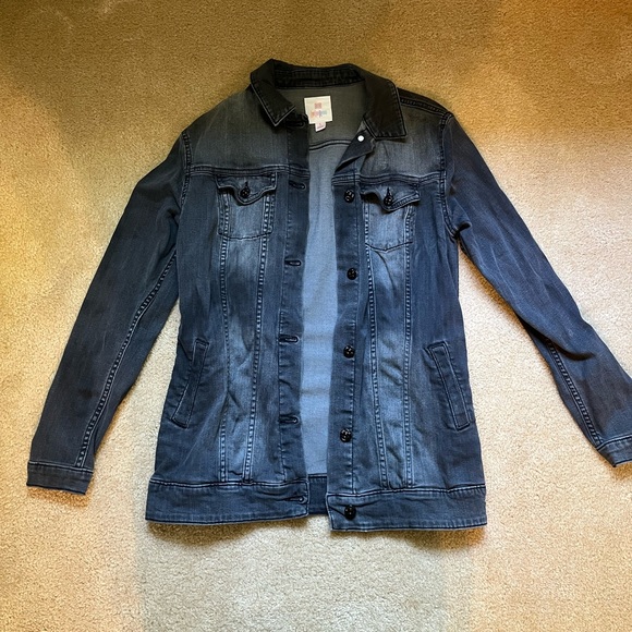 Lula Roe Jean Jacket - Picture 1 of 3